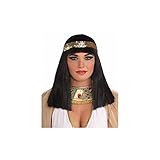 Cleopatra Wig with Head Band in Black