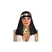 Cleopatra Wig with Head Band in Black