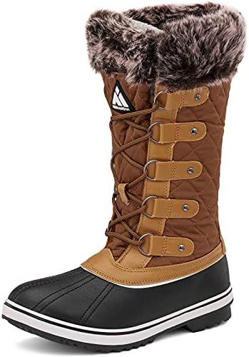 women's slip resistant snow boots