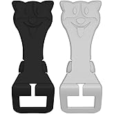 Unbuckle Release Assistant Tool, Easy Way to Unbuckle, Perfect for School Drop-Offs and Travel to Release Buckle (Black-Grey,