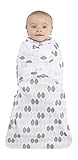 Halo Swaddlesure Adjustable Swaddling Pouch, Leaf, Newborn
