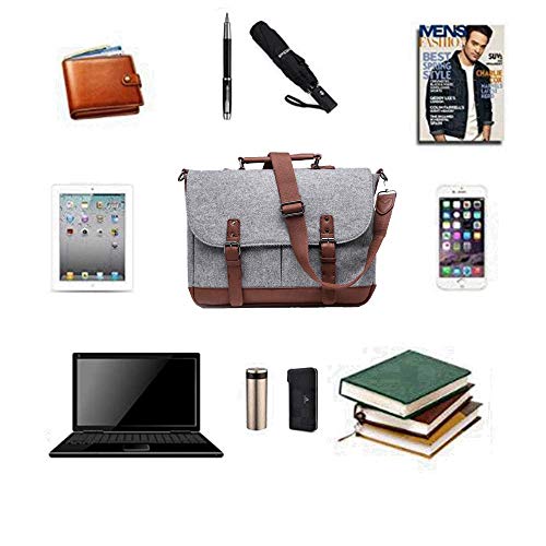 Convertible Backpack Messenger Bag Shoulder Bag Laptop Case 16inch