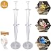 Tinabless Balloon Stand Kit 2 Sets of Clear Table Desktop Balloon Holder with 7 Balloon Sticks, 7 Balloon Cups and 1 Balloon Base for Birthdays | Wedding Parties, Holidays, and Anniversary Decoratio primary