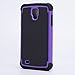 32ndShock Proof Heavy Duty Defender Case Cover for for Samsung Galaxy S4 Active i9295 - Purple