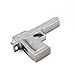 CHUYI 8GB Pen Drive Gun Shape USB 2.0 Flash Drive Metal Memory Stick (Silver)