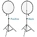 NEEWER 2 Pack Reflector Holder Backdrop Clamp, Sturdy Aluminum Alloy Photography Reflector Disc Holding Positioning Clamp Mount Adapter for Light Stand with 5/8