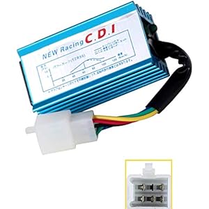 Racing Tuning CDI voor compatibel met Peugeot, Honda, Sym, Kymco met AC-ontsteking