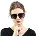 JHfair Square Aviator Fashion Brand Designer Aviator Sunglasses For Men