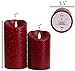 Set of 2 Luminara Primitive Flameless Candles: 3.5