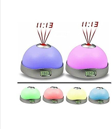 Magic 7 Color Change LED Projector Alarm Clock