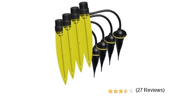 Iriso. 4 Soportes de riego por goteo: Amazon.es: Jardín