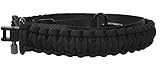 Gun Sling Paracord 550 Adjustable Length 2 Point Strap With Swivels On Both Ends For Rifle Shotgun And Crossbow Hunting Camping Tactical Survival
