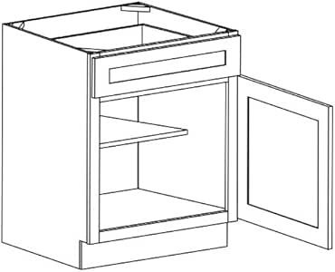 Amazon.com: Lazy Susan Cabinet - 36"W X 34-1/2"H-1D with 2 Stainless