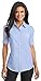 Port Authority Womens Short Sleeve SuperPro Oxford Shirt L659 -Black M