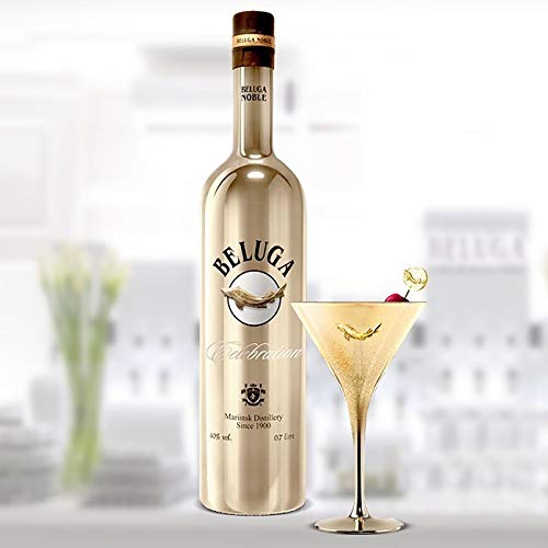 Beluga Celebration Vodka 0.7 Liter Flasche 40% Alk., Premium Wodka aus Sibirien, reiner und weicher Geschmack – Bild 5