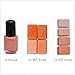 H&B Oils Center Co. MyMix Genna/Pink/Coral/Orange Luxury Mica Colorant Pigment Powder Cosmetic Grade Glitter Eyeshadow Effects for Soap Candle Nail Polish 1 oz