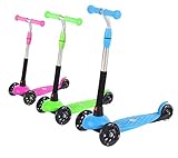 Voyage Sports Mini Kick Scooter X4 (Pink Green Blue)