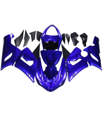 Amazon.com: US STOCK Blue Black Fairing Fit for 2005 2006 ZX6R 636