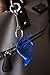 Blue French Horn Keychain – Cool TV Props – Decorative Mini Blue French Horn from How I Met Your Mother – 5.5” Length Including Chain