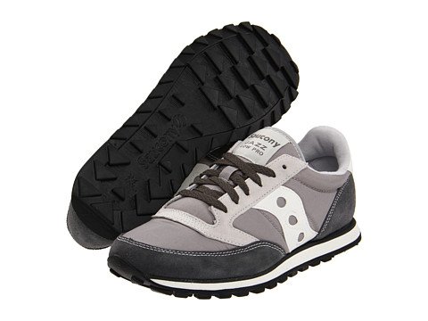人気急上昇 サッカニー Saucony グレー ホワイト M D 29 5cm 11 5 B06xyj92rf 並行輸入品 Pro Low Jazz メンズスニーカーカジュアルシューズ靴 ランニング Jurnal Ulb Ac Id