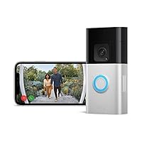 Ring Battery Video Doorbell Plus | DIY Wireless Video Doorbell Camera with 1536p HD Video, Head-To-Toe View, Quick Release Battery Pack | Easy to install (5min)