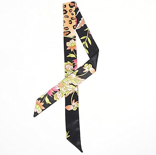 New Chic Fashion Fabric Art Decor Women Lady's Twilly Bag Tied Handle Small Ribbon Scarf