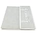 HANGERWORLD Large White Wedding Dress Box Storage with Acid Free Tissue Paper Wedding Dress Preservation Box Under bed Storage and Travel Case