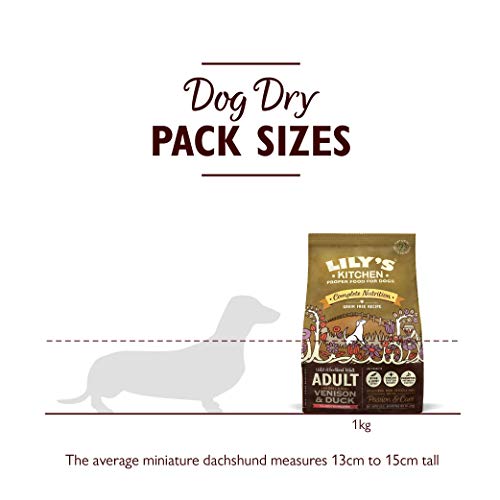 Lily's Kitchen DWW13 Hond Volwassen Hertenvlees en Eend 1kg - Afbeelding 6