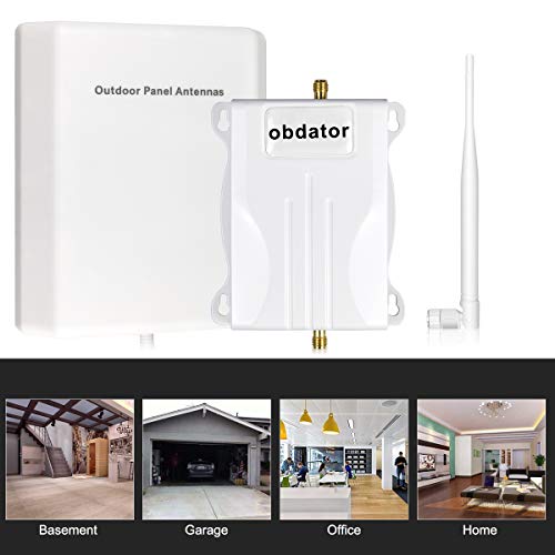 AT&T Signal Booster 4G LTE Cell Phone Signal Booster Amplifier 4G Cell Signal Repeater obdator High Gain FDD 700Mhz Band 12/17 ATT Mobile Phone Signal Booster for Home Use - Thumbnail 7