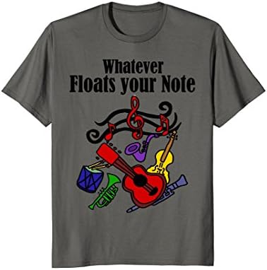 Smiletodaytees Whatever floats your Note T-shirt