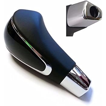 Amazon Com Loncky Black Genuine Leather Gear Shift Knob