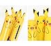 Pokemon Pikachu BallPoint Pen 3Colors Soft Gel Ink 0.7mm Find Point Set of 3