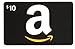 Amazon.com $10 Gift Cards, Pack of 10 (Classic Black Card Design)