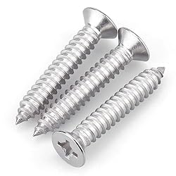 RoyceMart #10 x 1-3/4" (50 pcs) Stainless Flat Head