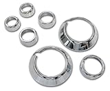 Pirate Mfg CA0008SC 2010-13 Chevrolet Camaro 7pc Chrome Billet Dash Knob Set
