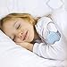 3in1 Bed Child Rechargeable Bedwetting Alarm Enuresis Baby Monitor for Boys Girls Adults Incontinence Seniors Loud Sound Vibrating Urine Detection Cure Potty Training, Urologist Tested(Blue)