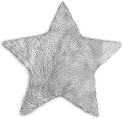 light grey nursery rug