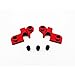 Hot Racing YEX311M02 Aluminum Rear Torsion Sway Bar Clamps - Axial Yeti XL