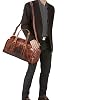 STILORD-Myles-Vintage-Reisetasche-Herren-Leder-Weekender-zum-Umhaengen-Overnight-Duffle-Bag-Grosses-Reisegepaeck-XL-echtes-Rindsleder-FarbeKara-Cognac