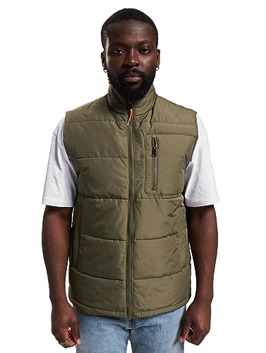 ONLY & SONS ONSJAKE Quilted Vest OTW Steppweste, Olive Night, XXL Homme