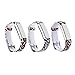 I-SMILE 3PCS Newest Replacement Wristband with Secure Clasps for Fitbit Alta Only(No Tracker, Replacement Bands Only) (3pcs Leopard Prints)