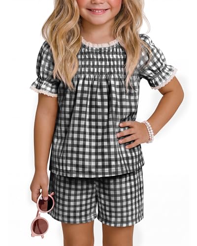 Xaatren Toddler Girls Summer Outfit Set