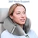 Memory Foam Travel Pillow - Airplane Neck Pillow with Phone Pocket, Washable Cover, Ear Plugs and Eye Mask for Superior Comfort by The Comfort Brand  