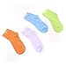 QIAN SOU Women's Ankle Socks Low Cut No Show Casual Cotton Socks 4 pack (Shoe Size: 6-12 Sock Size: 5-9)
