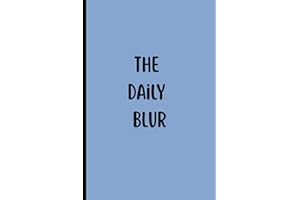 The Daily Blur: Personal Notebook Journal