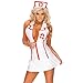 Fashoutlet Women's Sexy Nurse Uniforme Cosplay Costume Set