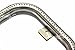 Hongso SBQ100 (1-pack) P-type Stainless Steel Burner Replacement 60040 for Weber Q100, Q120, Q1000, and Q1200 gas grills