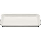 Full Circle Keep, Tray, Love Ceramic Bathroom & Kitchen Organizer Tray, White