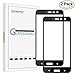 Orzero (2 Pack) Compatible for HTC U11, U 11, Ocean (Full Coverage) Tempered Glass Screen Protector, 2.5D Arc Edges 9 Hardness HD Anti-Scratch (Lifetime Replacement)-Black