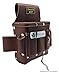 Leather Gold Leather Electrician Tool Pouch, Brown | Professional Tool Belt 3400